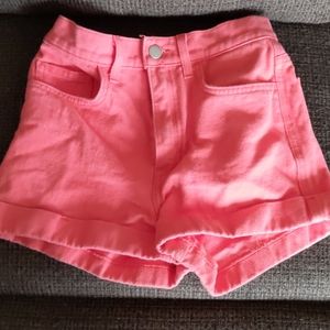 American Apparel Jean Shorts